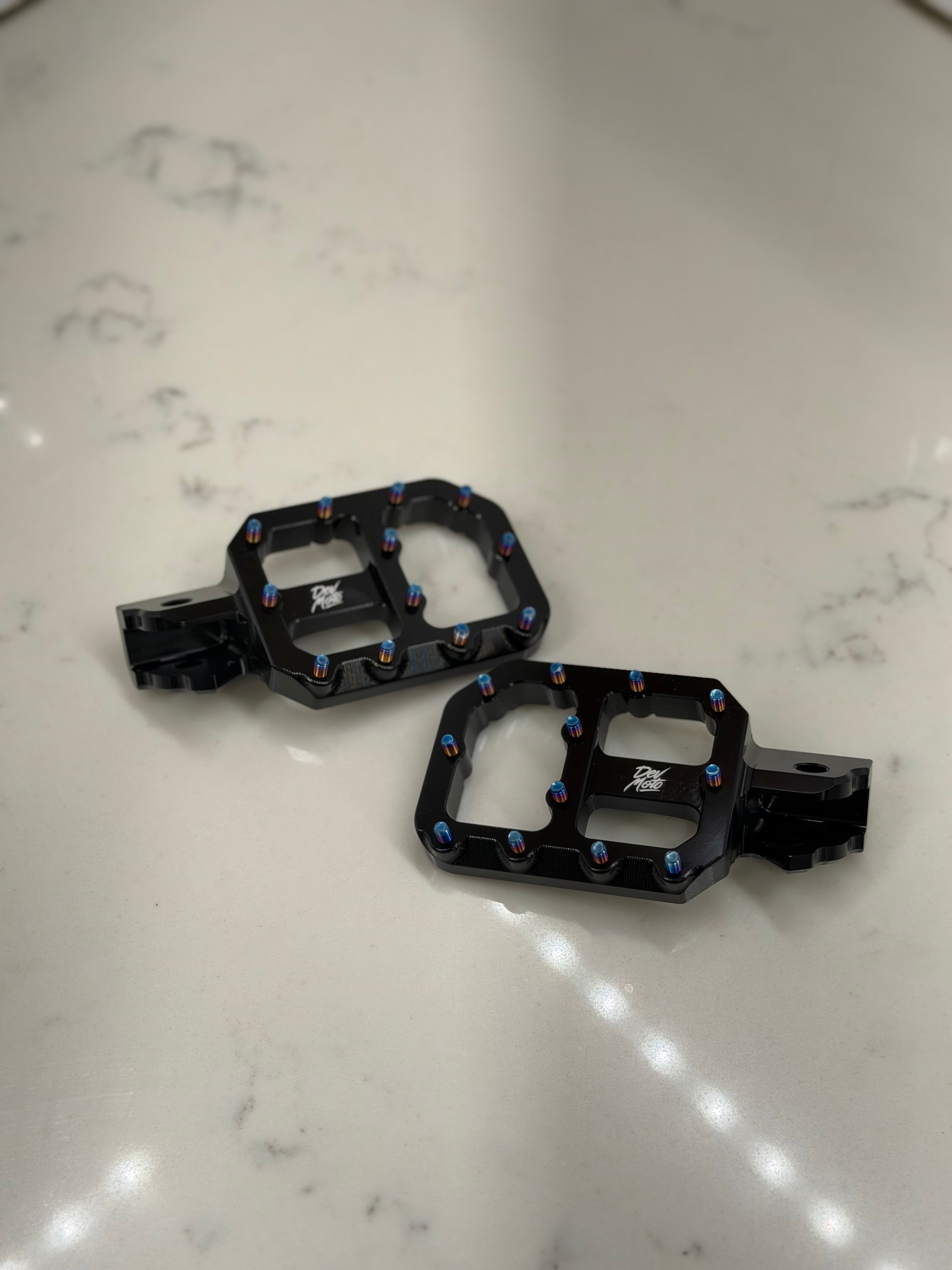E-Moto Foot Pegs (Currently around 1 week pre order with a discounted price)